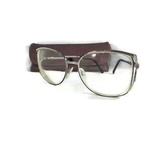 VTG Luxotica Italian Bifocals Eyeglasses Style Ellen Plumburst 125mm Purple